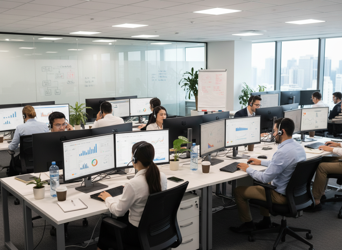 Overwhelmed Sales Team